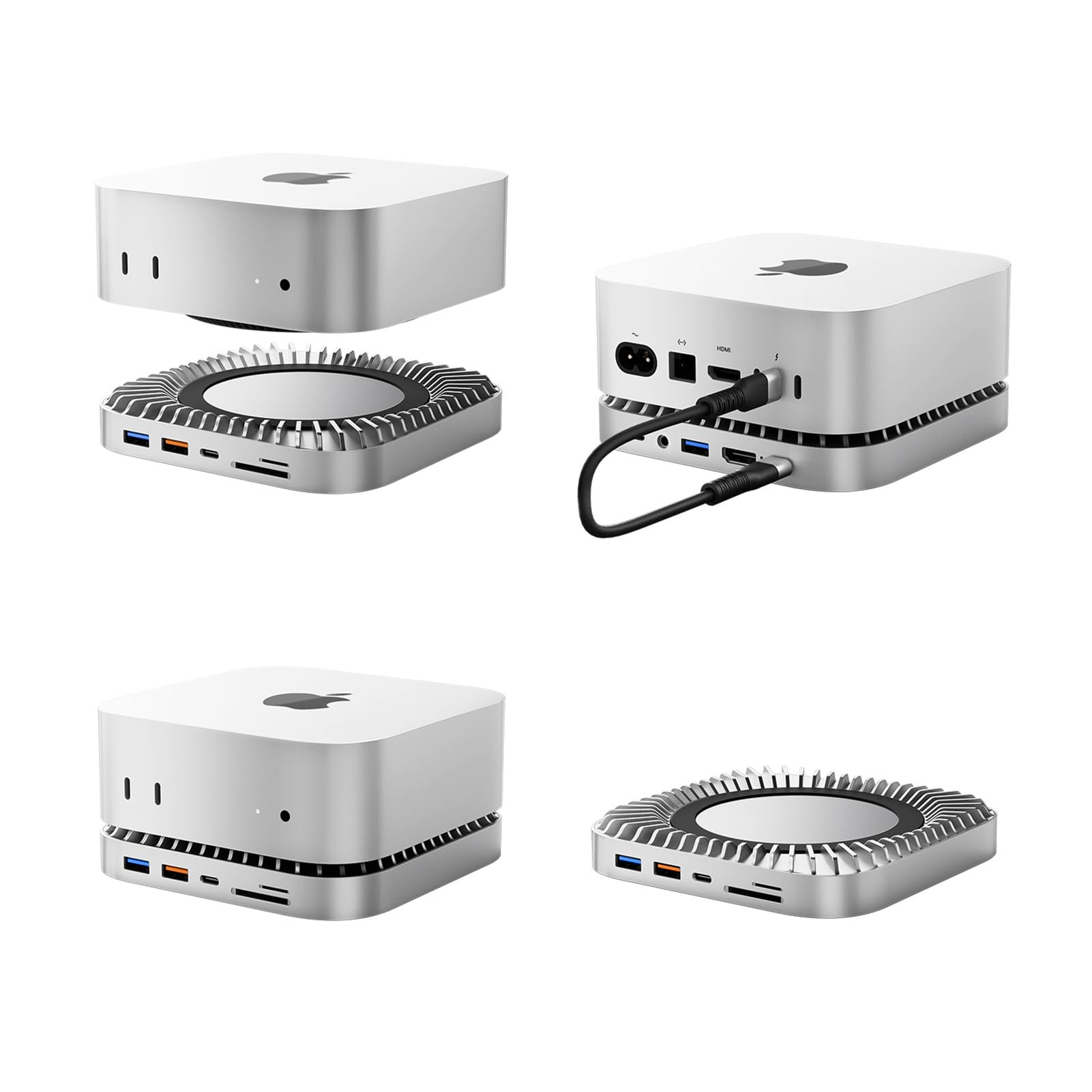Foto 8 pulgar | Hub Usb C Para Mac Mini Dock Giissmo M4 Con Hdmi 4k De 10 Gbps - Venta Internacional.