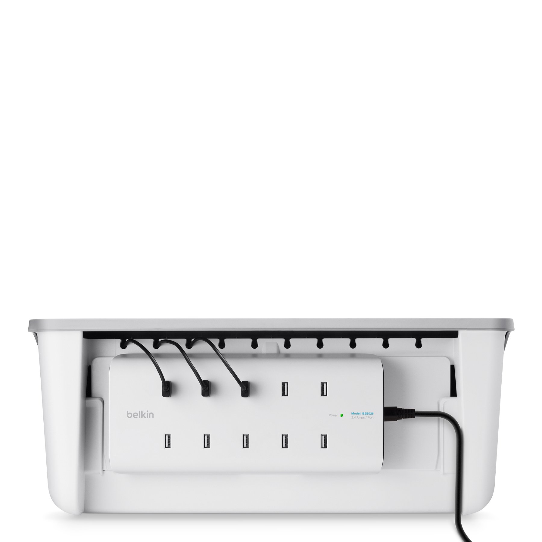 Foto 8 pulgar | Estación De Carga Belkin Para Ordenadores Portátiles Con Protección Contra Sobretensiones - Venta Internacional.