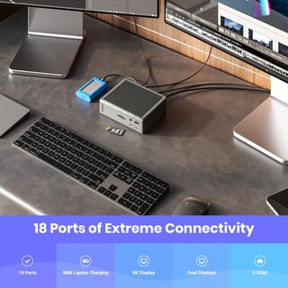 Foto 3 | Estación De Acoplamiento Thunderbolt 4 Caldigit Ts4, 18 Puertos, 98 W, Carga De 40 Gb/s - Venta Internacional.