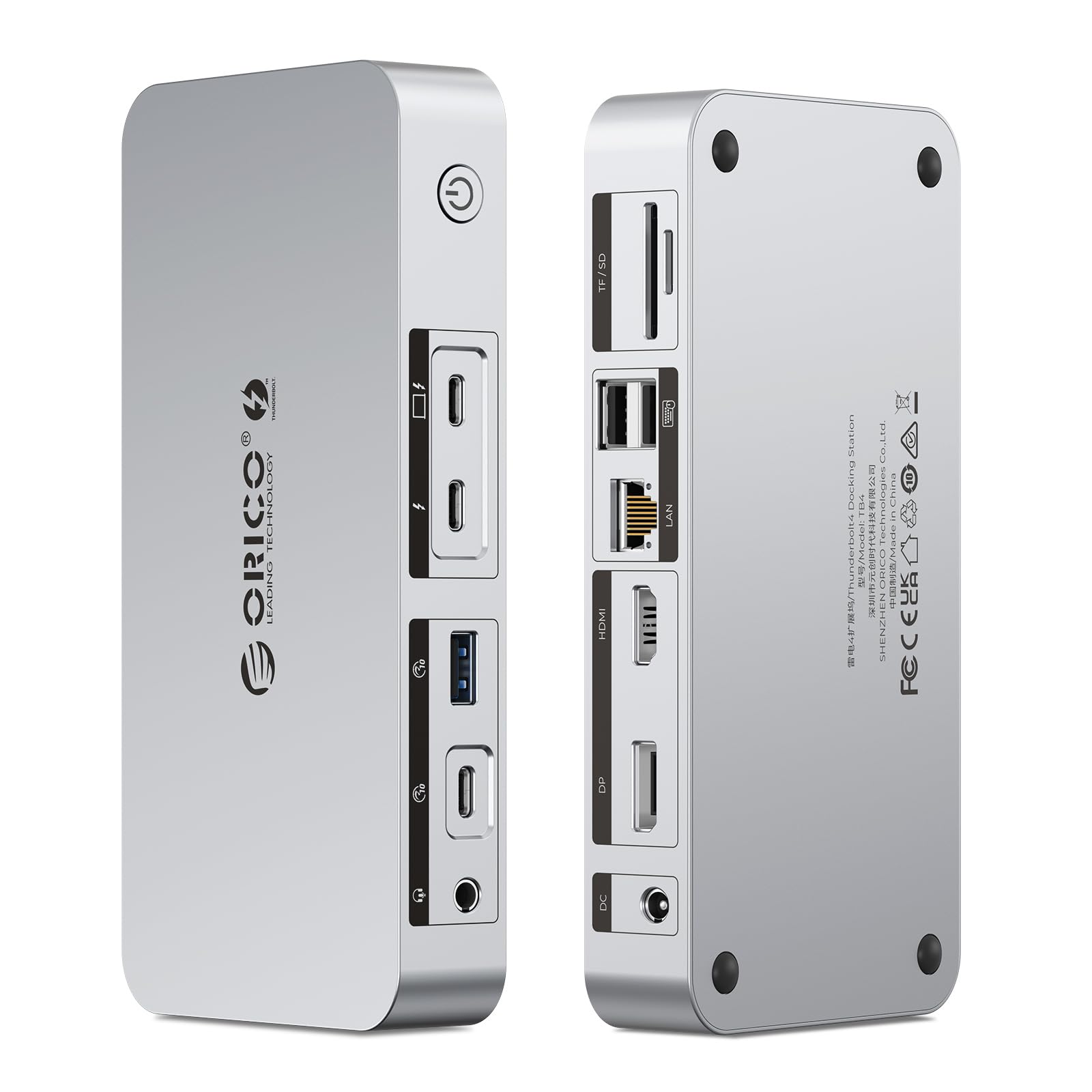 Foto 2 pulgar | Estación De Acoplamiento Thunderbolt 4 Orico 12 En 1 Hub De 40 Gbps - Venta Internacional.