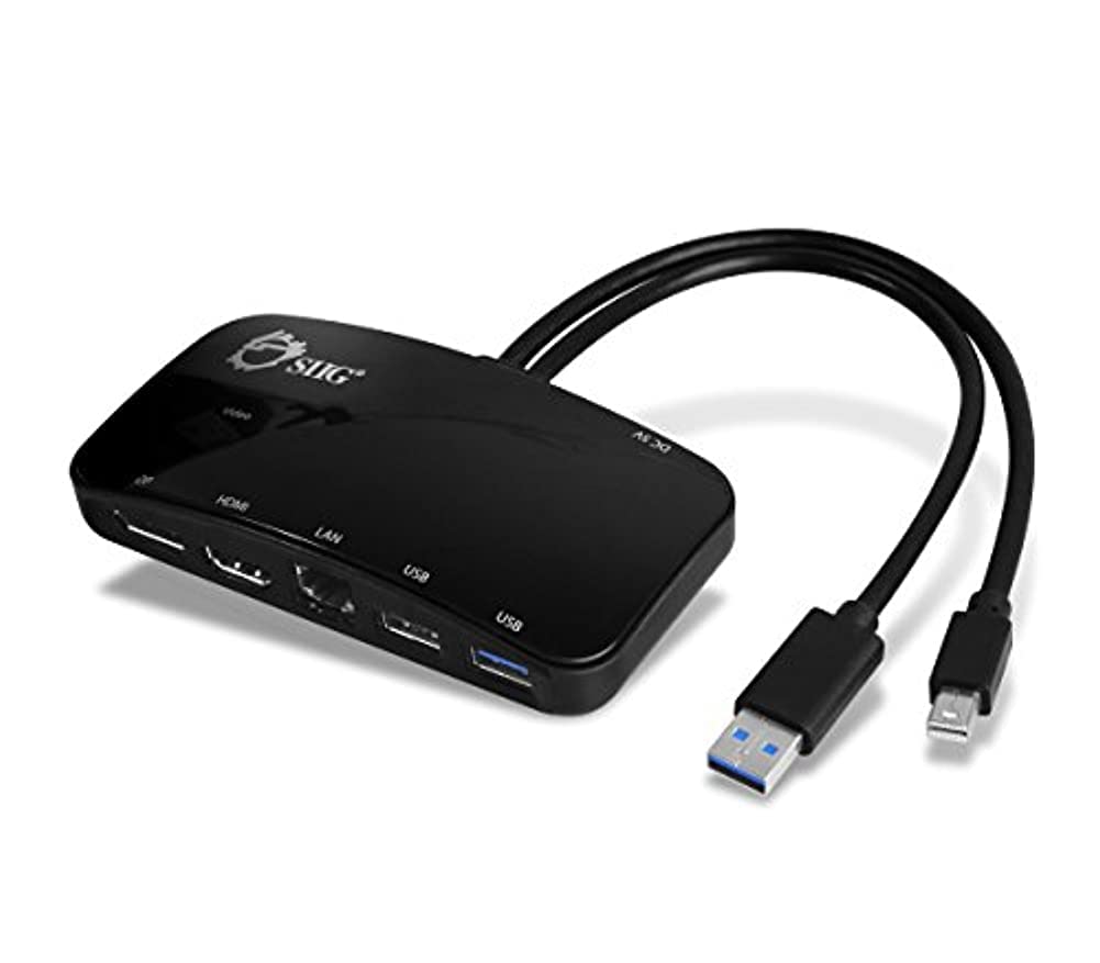 Foto 1 | Estación De Acoplamiento Siig Mini Displayport Thunderbolt 2 1080p - Venta Internacional.