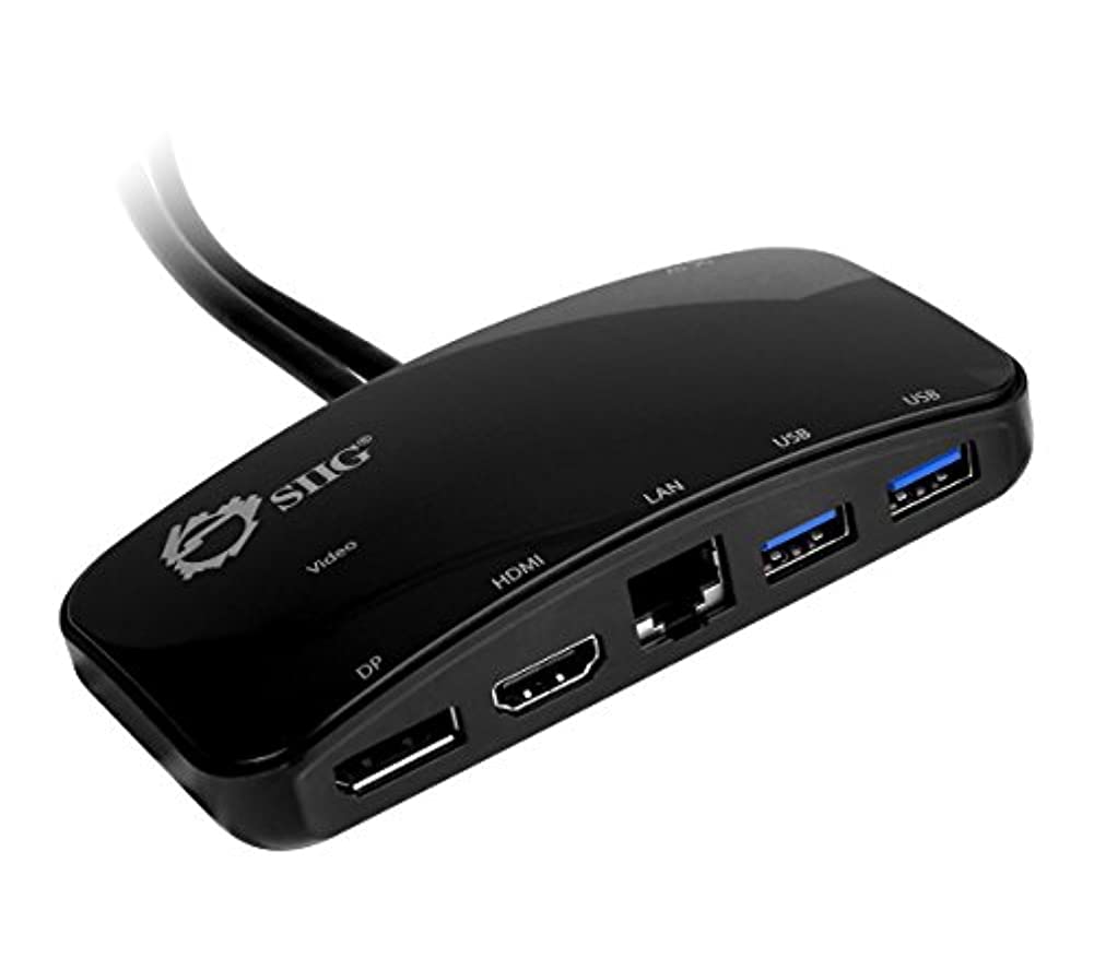 Foto 2 | Estación De Acoplamiento Siig Mini Displayport Thunderbolt 2 1080p - Venta Internacional.