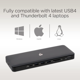 Foto 6 | Estación De Acoplamiento Iogear Dock Pro Thunderbolt 4 O Usb 4 8k Triple View 40 Gbps Gud4c8k3 - Venta Internacional.