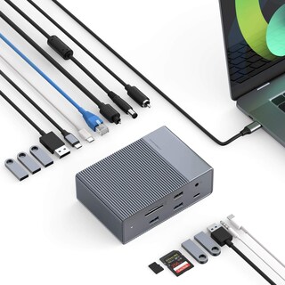 Foto 6 | Base Thunderbolt 3 Hyper Hyperdrive Gen2 16 En 1 - Venta Internacional.
