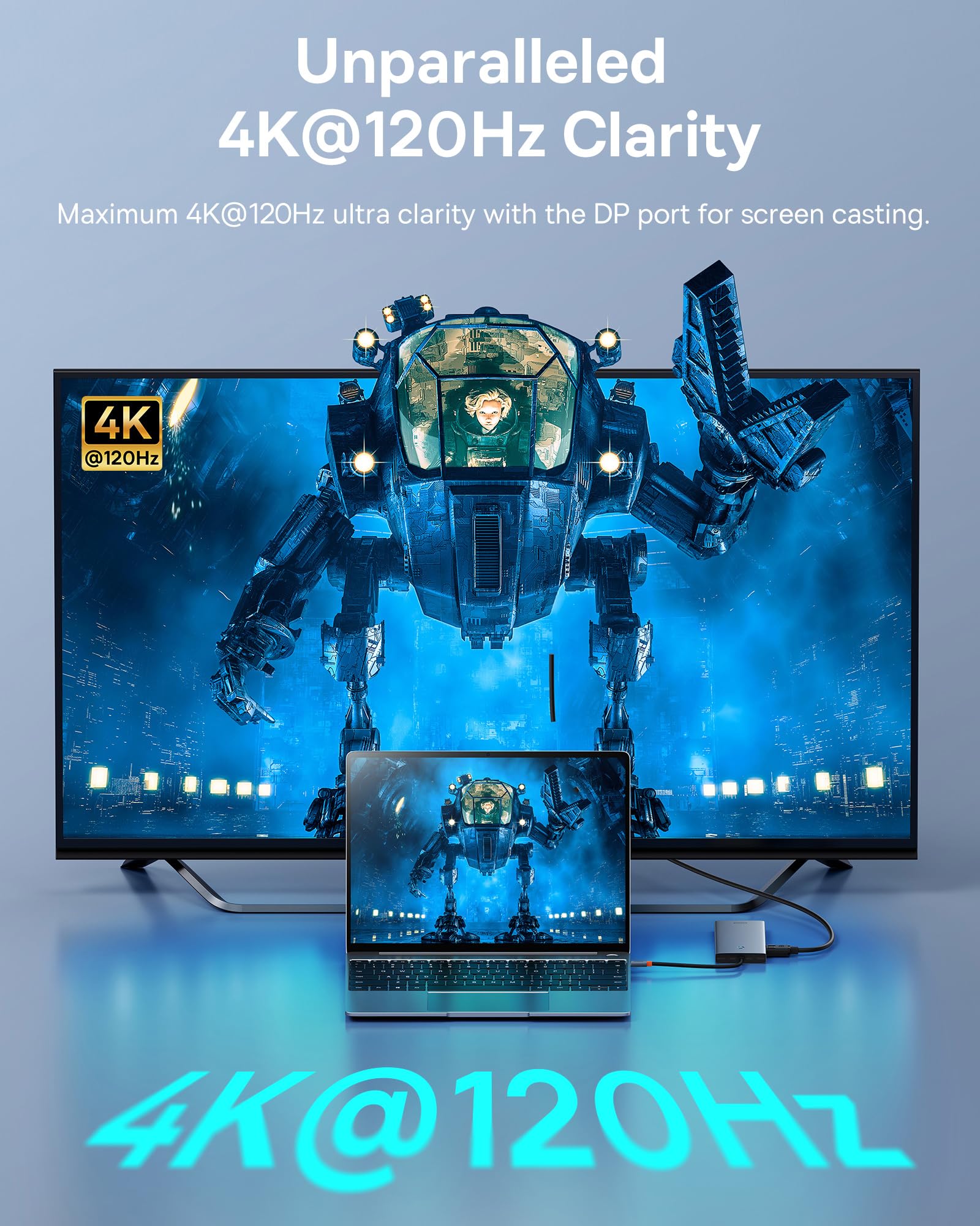 Foto 4 pulgar | Estación De Acoplamiento Para Portátil Baseus 13 En 1 Usb C Con Doble Monitor 4k - Venta Internacional.