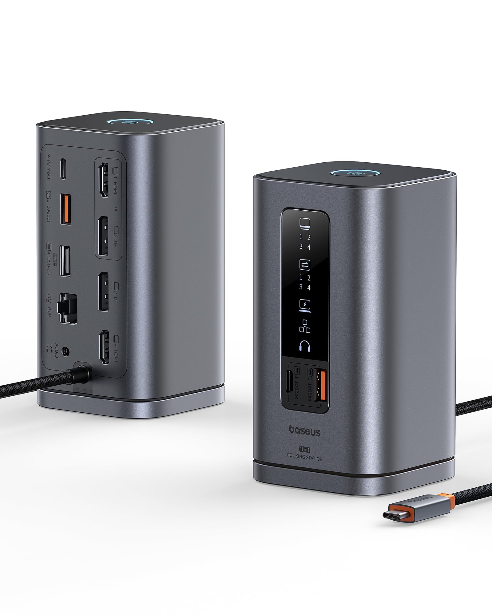 Foto 1 | Estación De Acoplamiento Baseus Spacemate Con Triple Pantalla 11 En 1 - Venta Internacional.