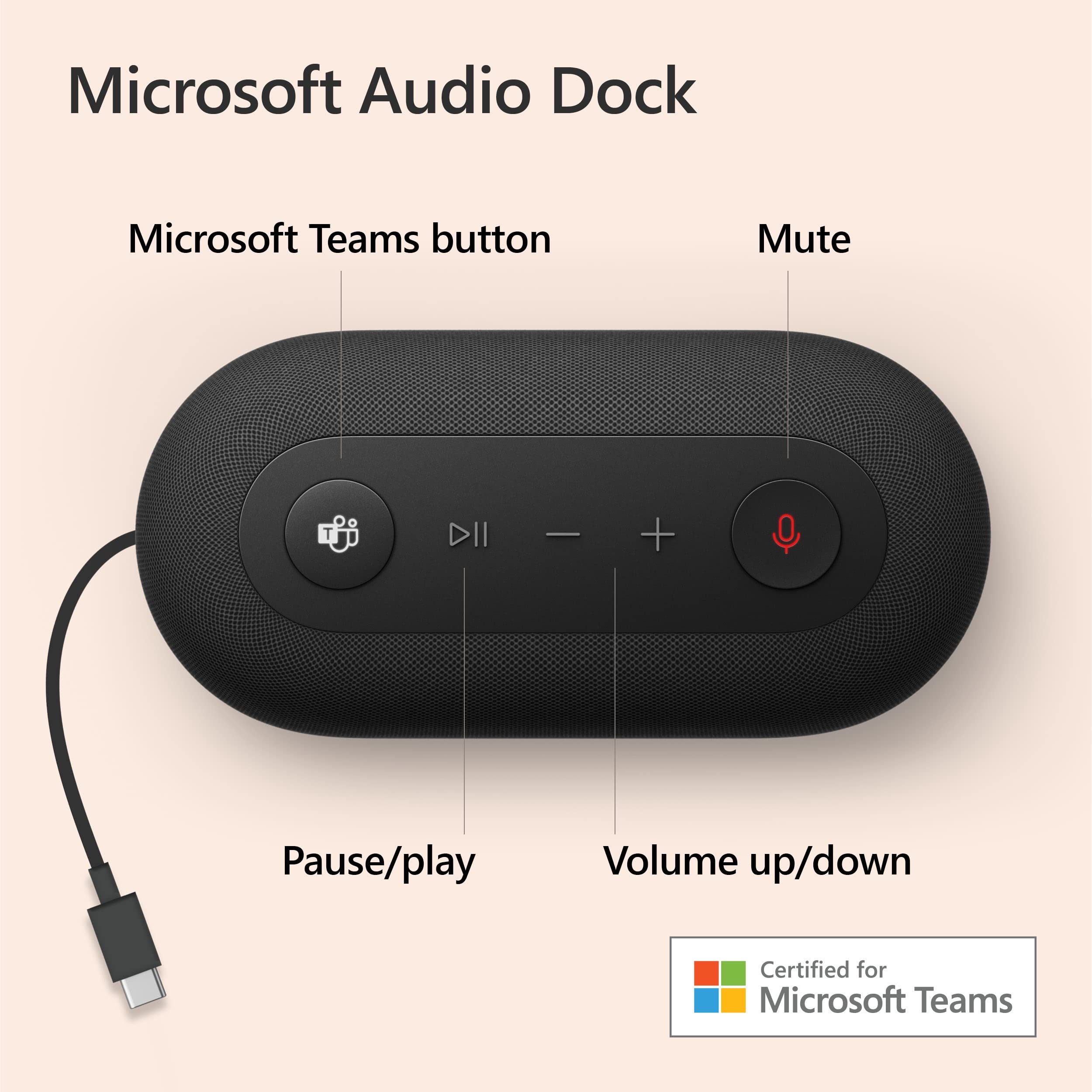 Foto 4 pulgar | Base De Audio Microsoft De Hasta 90 Db Spl Con 2 Matrices De Micrófonos - Venta Internacional.