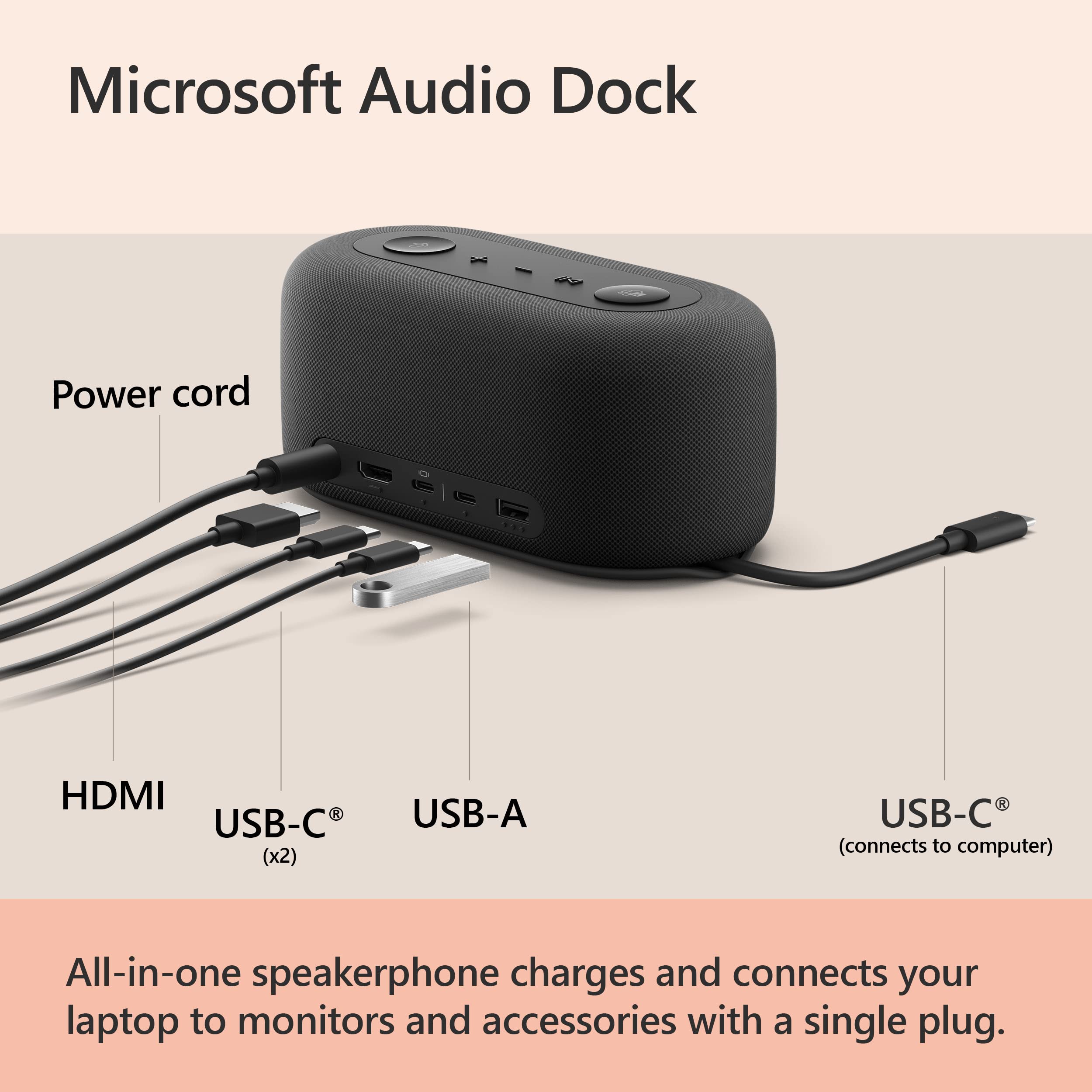 Foto 6 pulgar | Base De Audio Microsoft De Hasta 90 Db Spl Con 2 Matrices De Micrófonos - Venta Internacional.