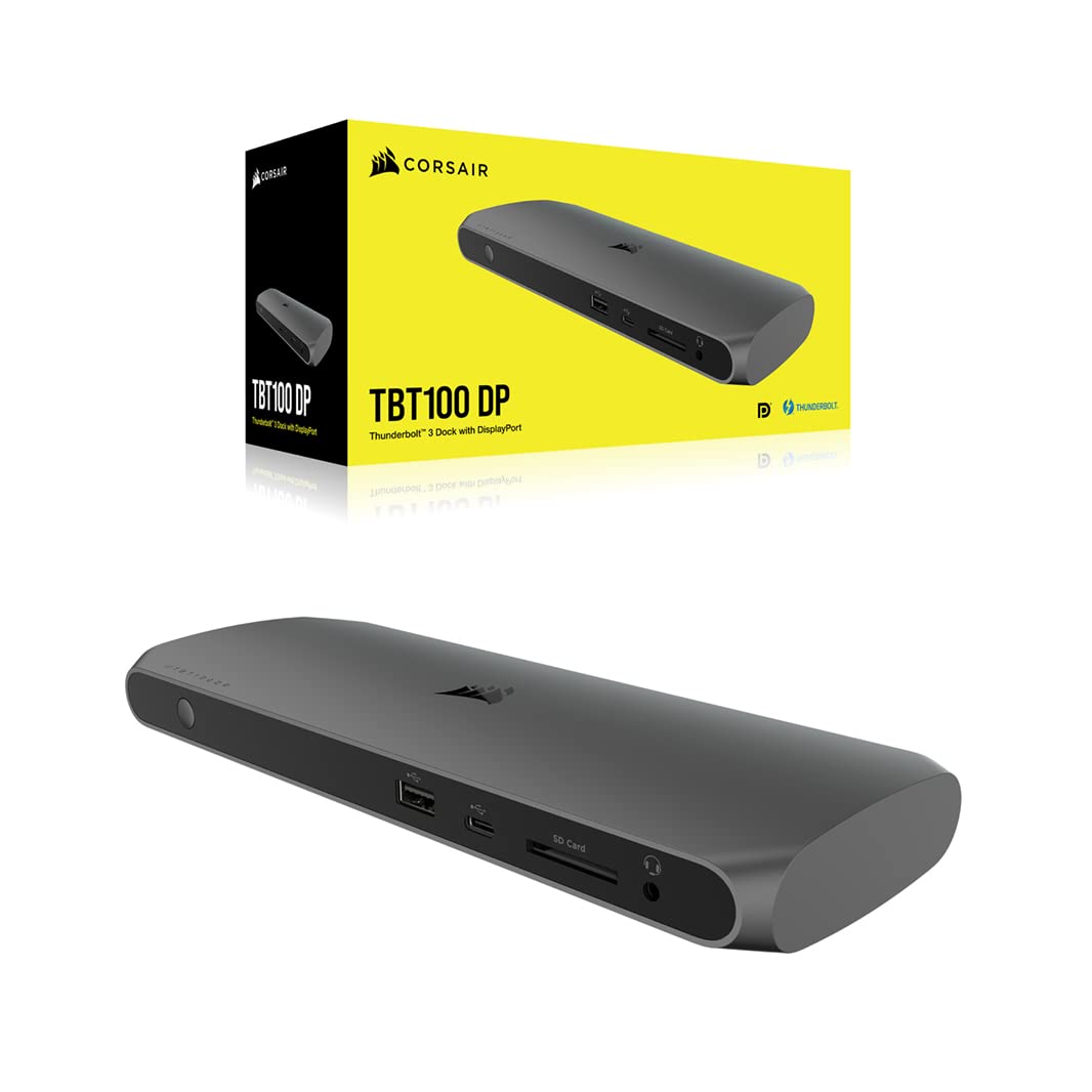 Foto 7 pulgar | Estación De Acoplamiento Thunderbolt 3 Corsair Tbt100 Dp Con Displayport 4k60 - Venta Internacional.