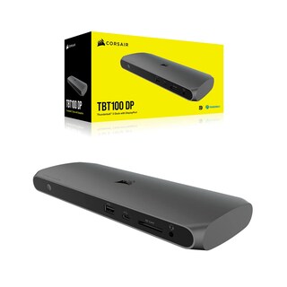 Foto 6 | Estación De Acoplamiento Thunderbolt 3 Corsair Tbt100 Dp Con Displayport 4k60 - Venta Internacional.