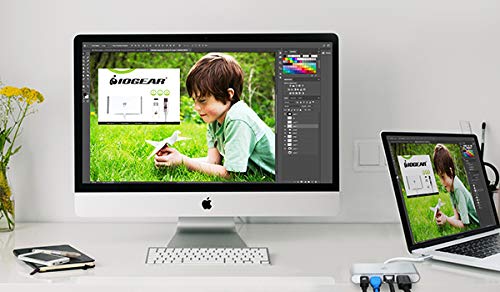 Foto 3 pulgar | Estación De Acoplamiento Iogear Usb-c 4 En 1 Con Salida Hdmi 4k De 30 Hz - Venta Internacional.