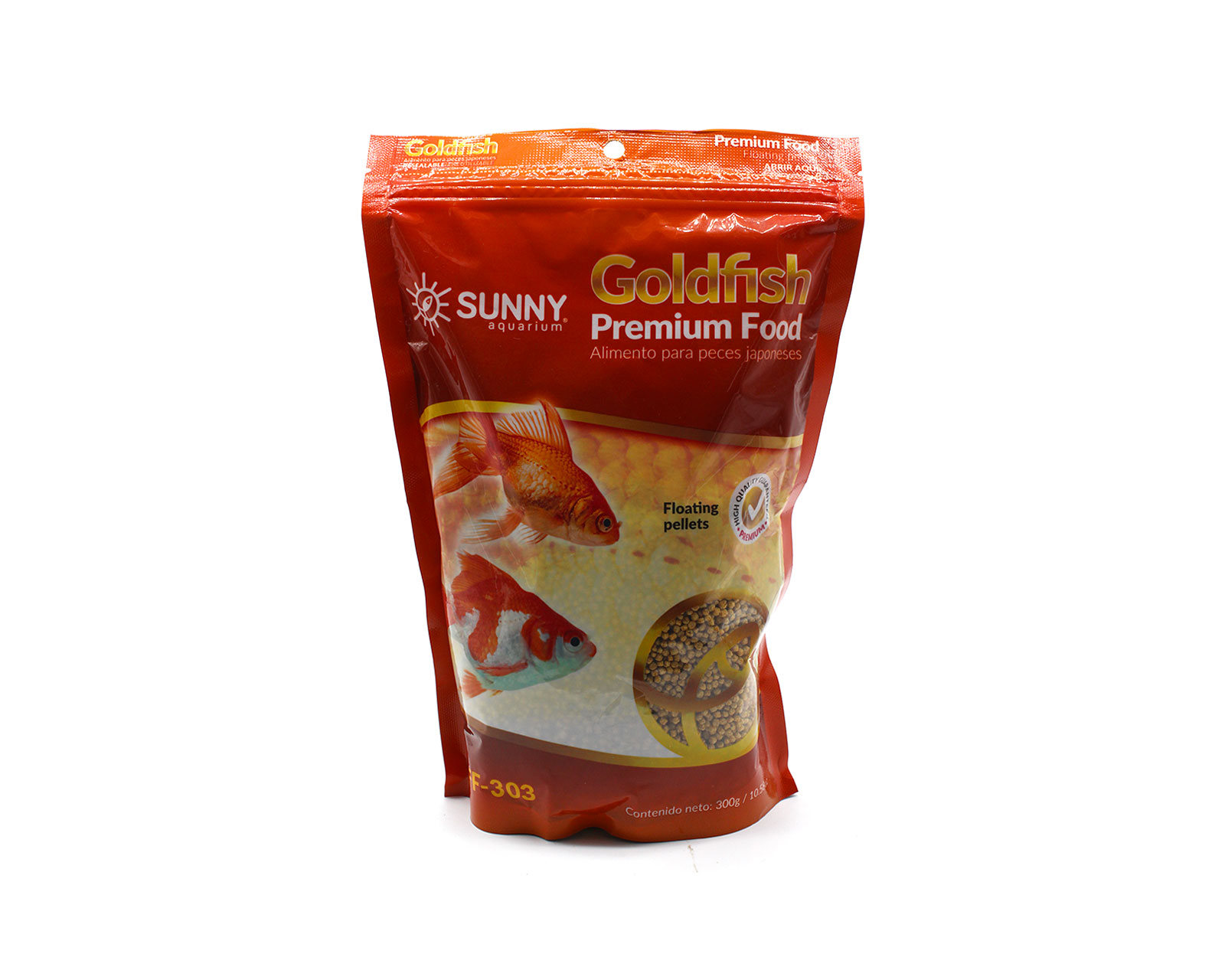 Foto 2 pulgar | Alimento para Peces Sunny Goldfish 300 g