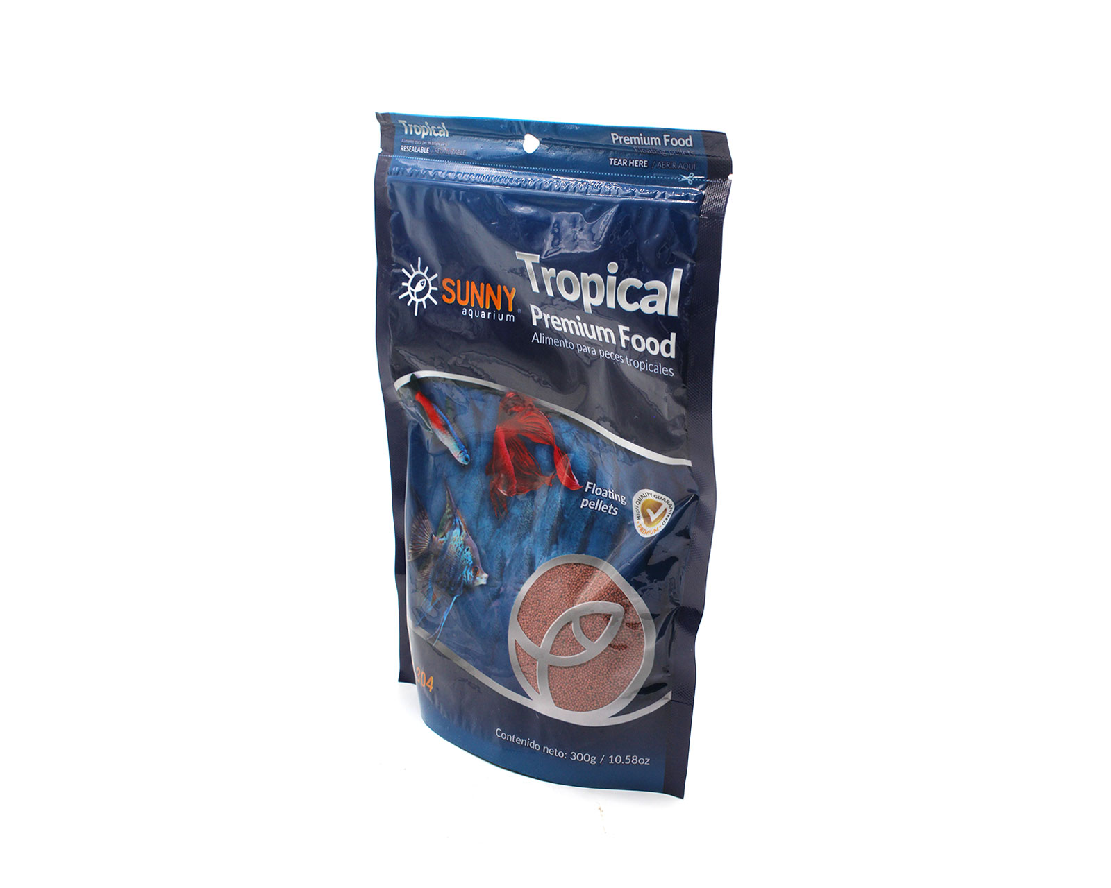 Foto 3 pulgar | Alimento para Peces Sunny Tropicales de 300 g