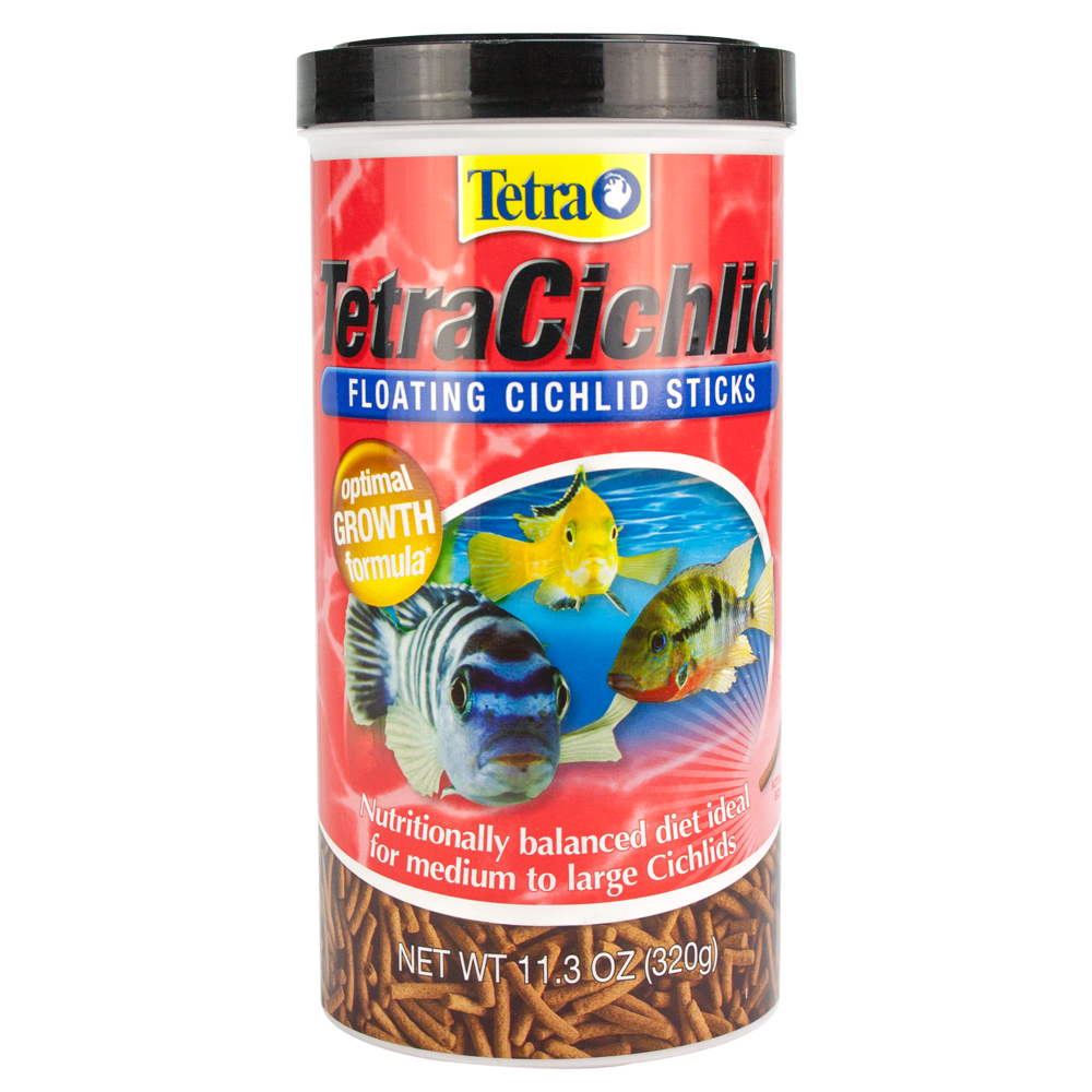 Foto 2 pulgar | Alimento para Peces Tetracichlid Floating Cichlid Sticks 11.3 Oz/350 G