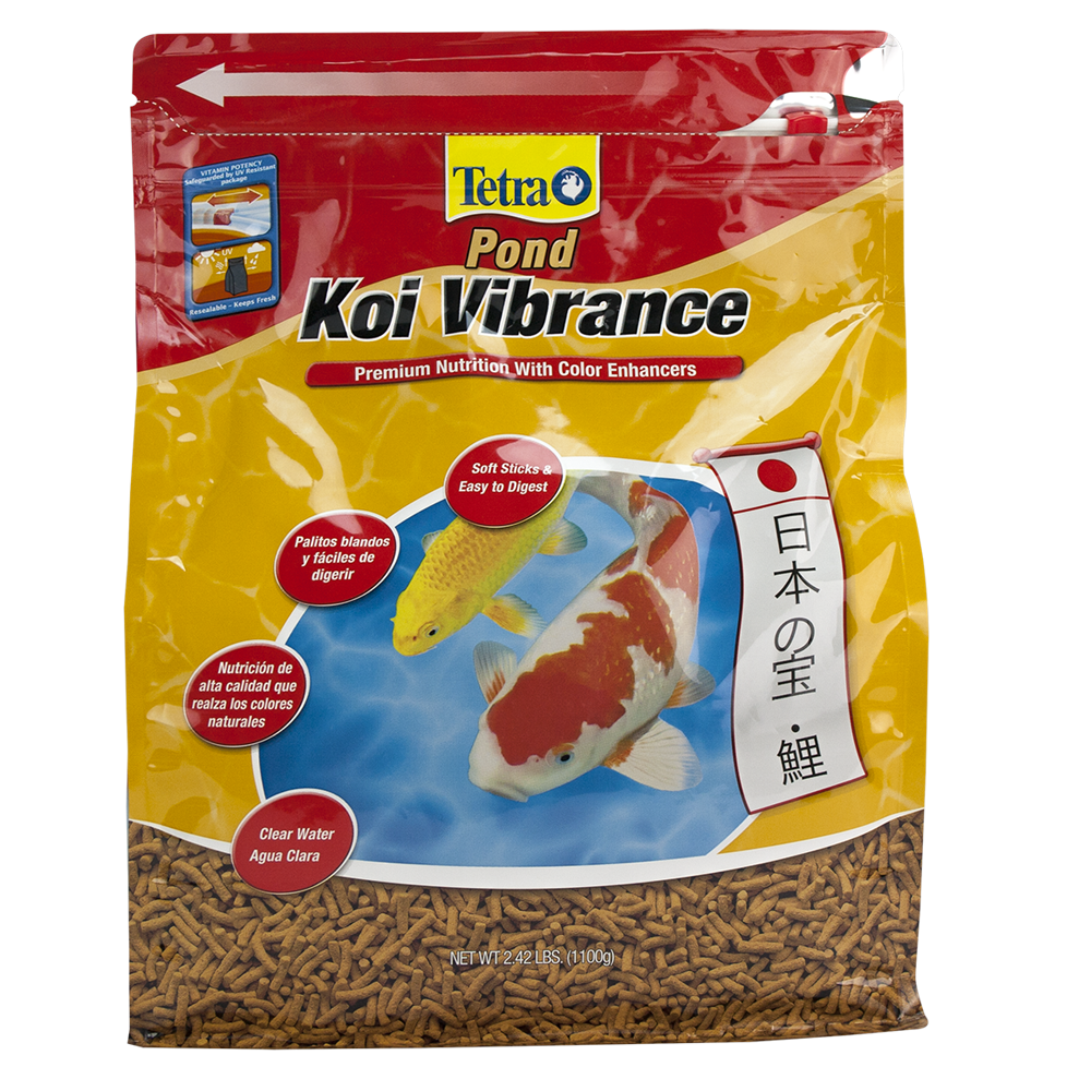 Foto 2 pulgar | Alimento con Potenciadores de color para Peces Tetrapond Alimento Koi Vibrance Premium con 1.10 Kilogramos