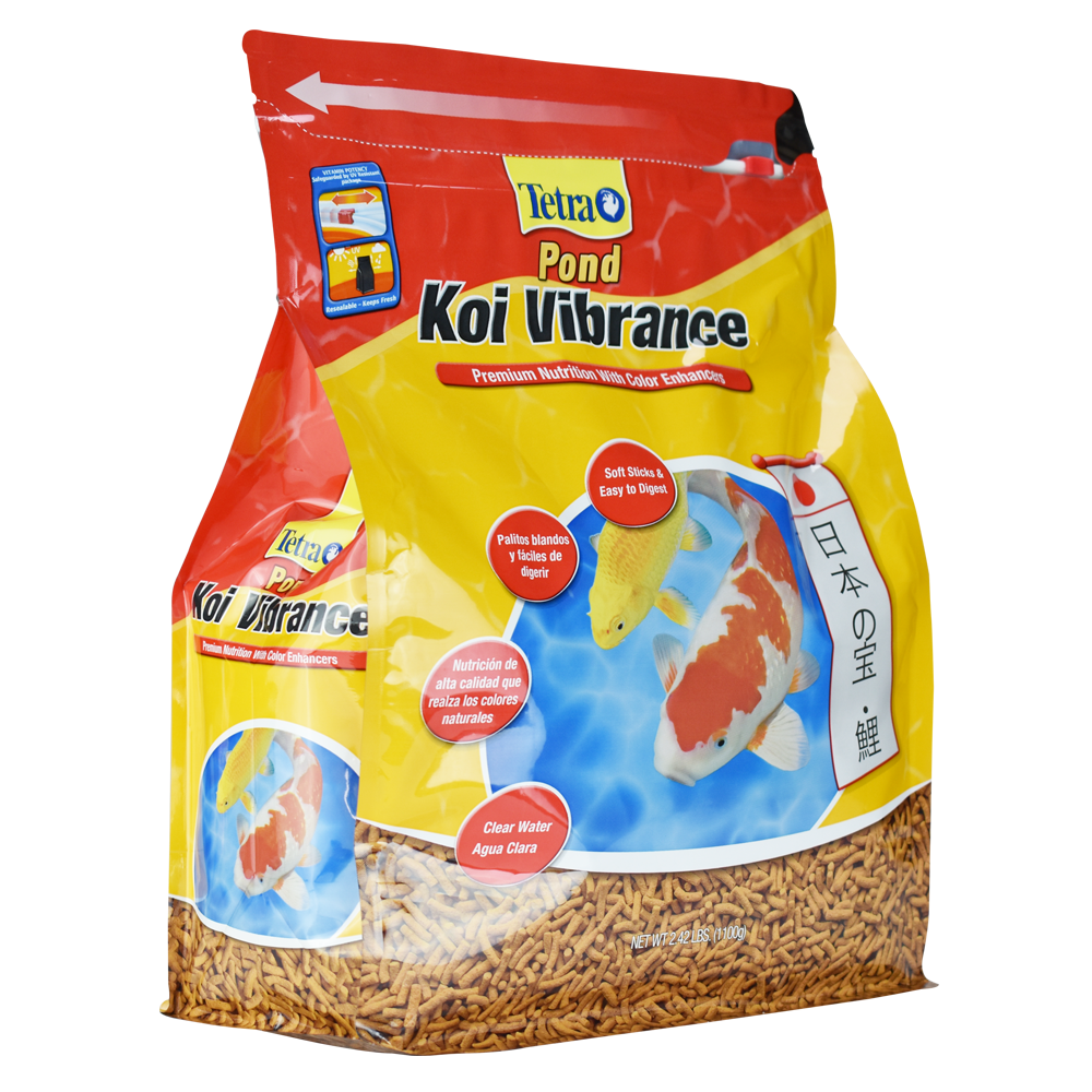 Foto 2 | Alimento con Potenciadores de color para Peces Tetrapond Alimento Koi Vibrance Premium con 1.10 Kilogramos