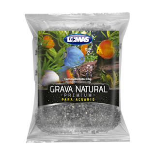 Foto 1 | Grava para Pecera Lomas Mármol Gris Oxford 3 Kg
