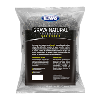 Foto 2 | Grava para Pecera Lomas Mármol Gris Oxford 3 Kg
