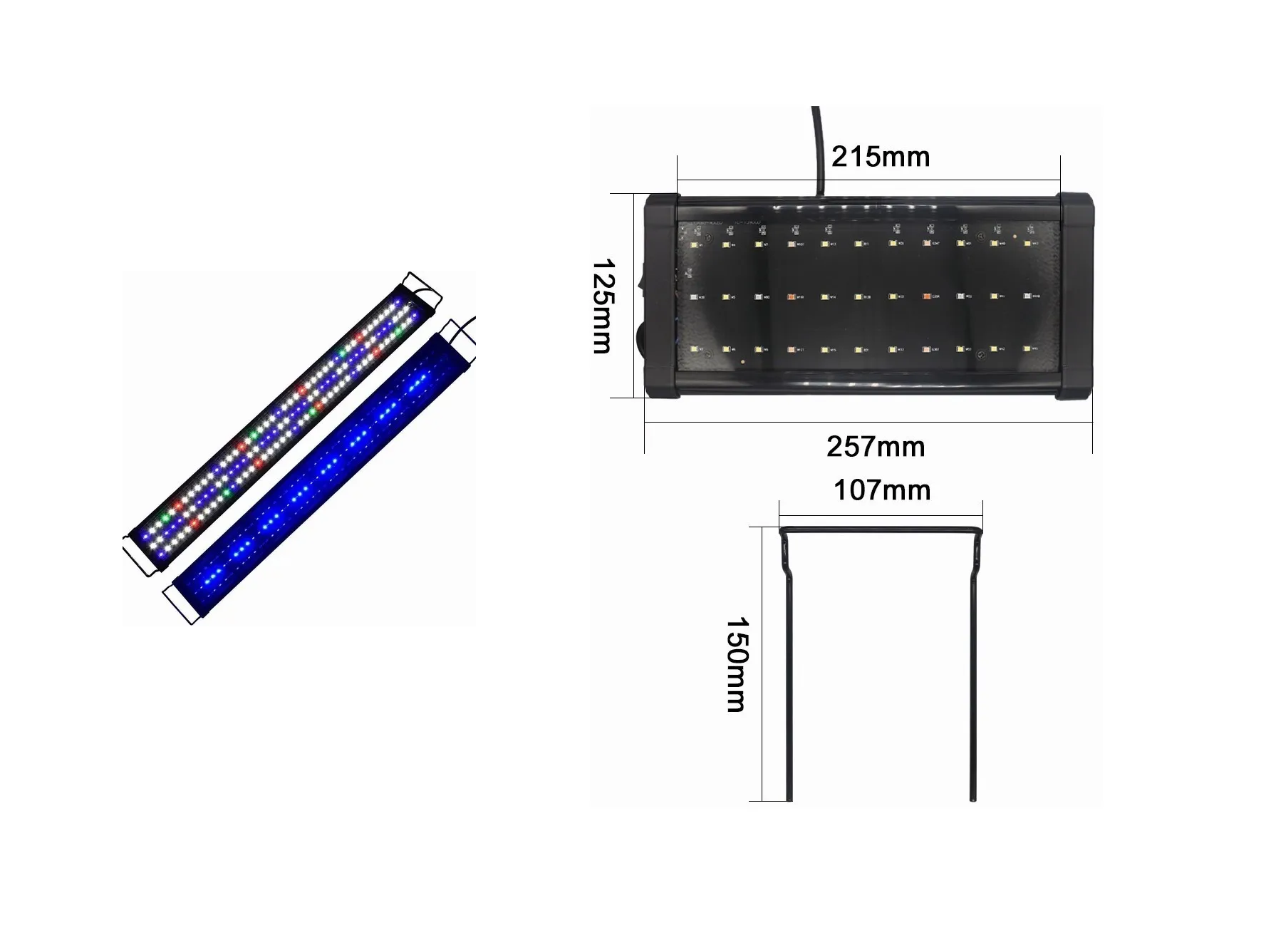 Foto 3 pulgar | Luz Led para Acuario de 6 W, 5 Colores para Tanque Plantado