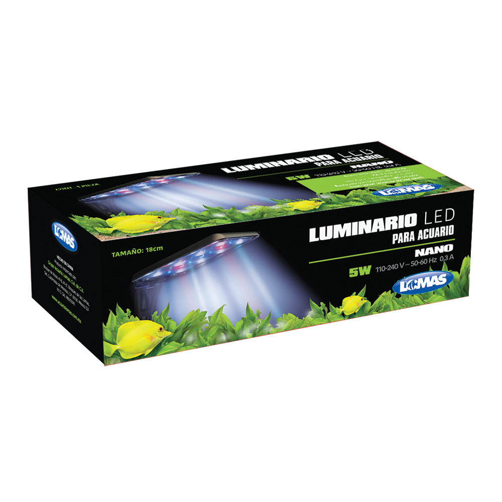 Foto 2 pulgar | Luminario LED para Acuario Lomas FL7959 Nano 5W 18Cm