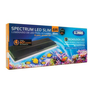 Foto 2 | Luminario LED para Acuario Lomas FL7351 Spectrum II 6W 50Cm