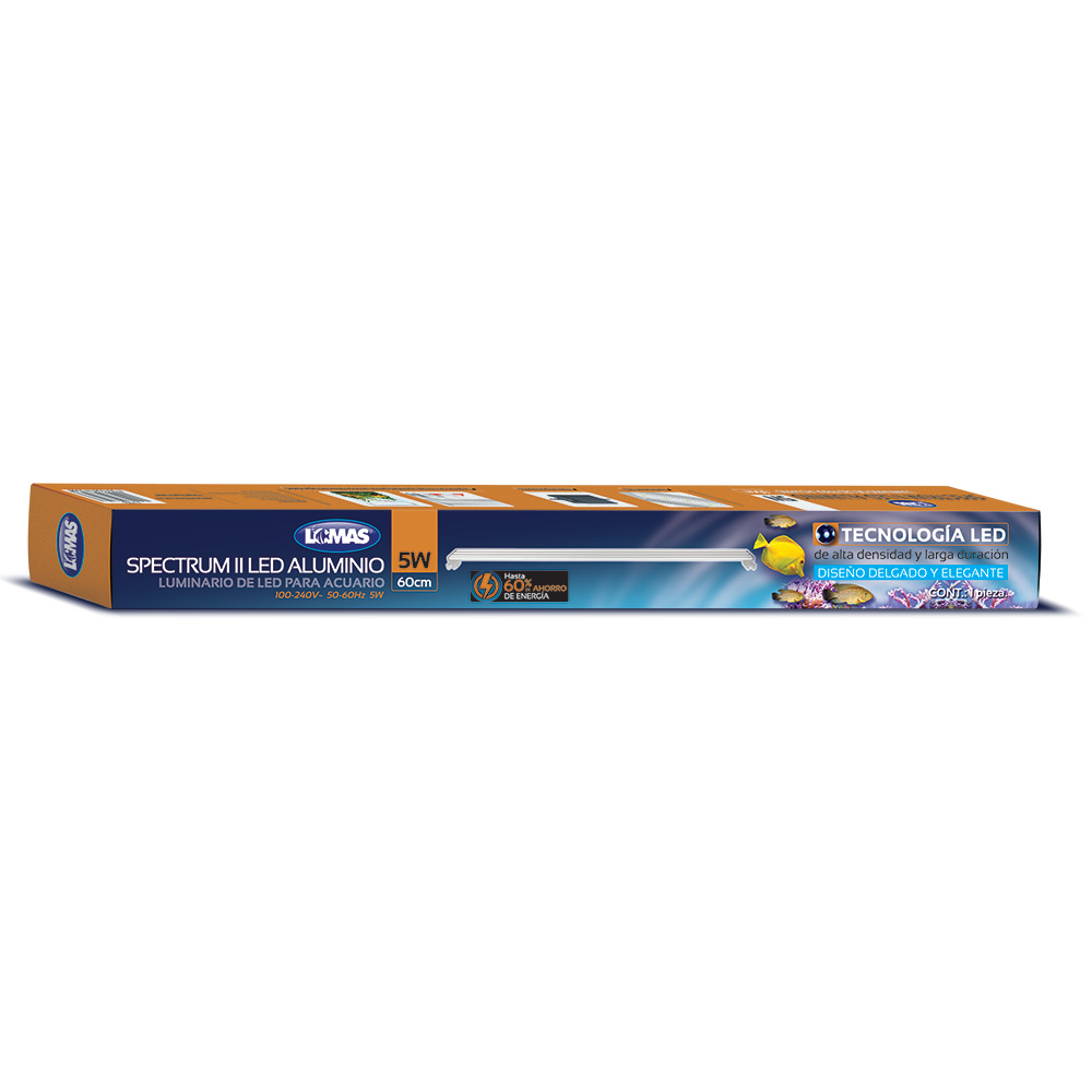 Foto 3 pulgar | Luminario LED para Acuario Lomas FL7356 Spectrum II 5W 60Cm