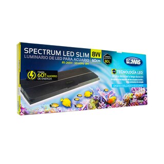 Foto 2 | Luminario Spectrum Lomas FL7352 color Negro LED Slim 8 W 60 CM