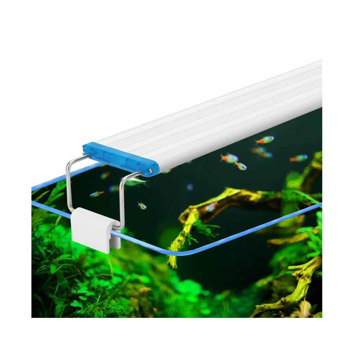 Foto 4 pulgar | Luz LED Externa y Blanca Azul de 38 cm para Acuario Eo Safe Imports Esi-7875 Blanco