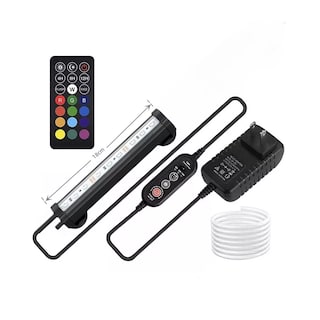 Foto 2 | Lámpara Para Acuario Rgb Iluminación Pecera Burbujas Eo Safe Imports Esi-15314 Negro