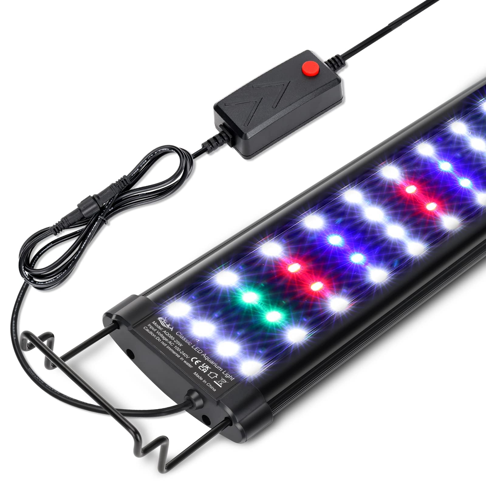 Foto 2 pulgar | Lámpara De Acuario Aqqa Led De Espectro Completo De 28 W Para Tanque De 90 A 110 Cm - Venta Internacional.