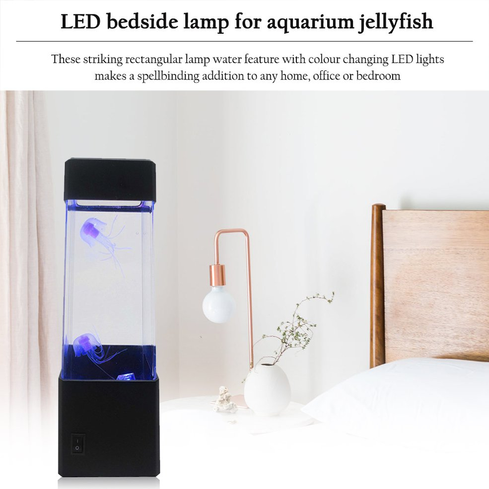 Foto 3 pulgar | Lámpara Led Para Acuarios, Medusas, Tanque De Agua, Relajante, Luz Nocturna - Venta Internacional.
