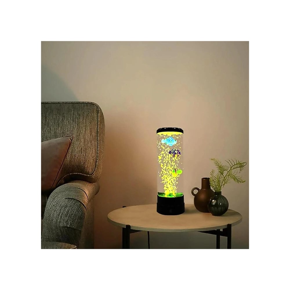Foto 6 pulgar | Lámpara De Lava Con Luces Led Para Pecera Con Adorno De Pez - Venta Internacional.