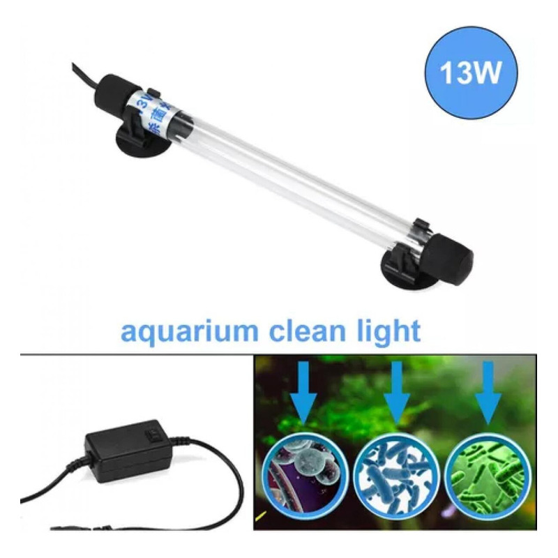Foto 7 | Lámpara Germicida Uv Submarina 13w Para Esterilización De Acuarios - Venta Internacional.