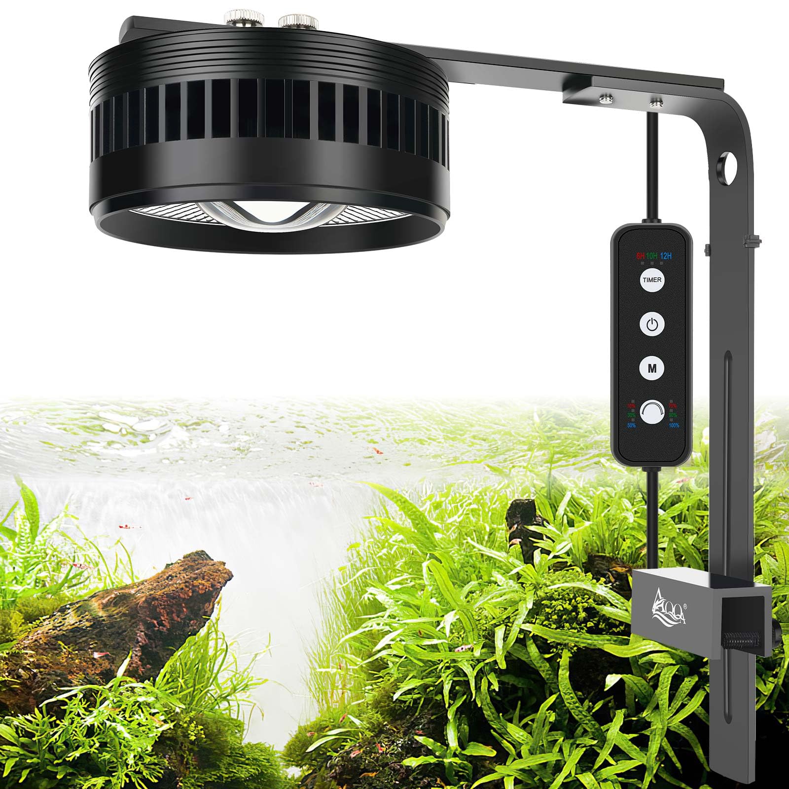 Foto 2 pulgar | Luz Aqqa Con Clip Para Acuarios Con Controlador De 35 W - Venta Internacional.