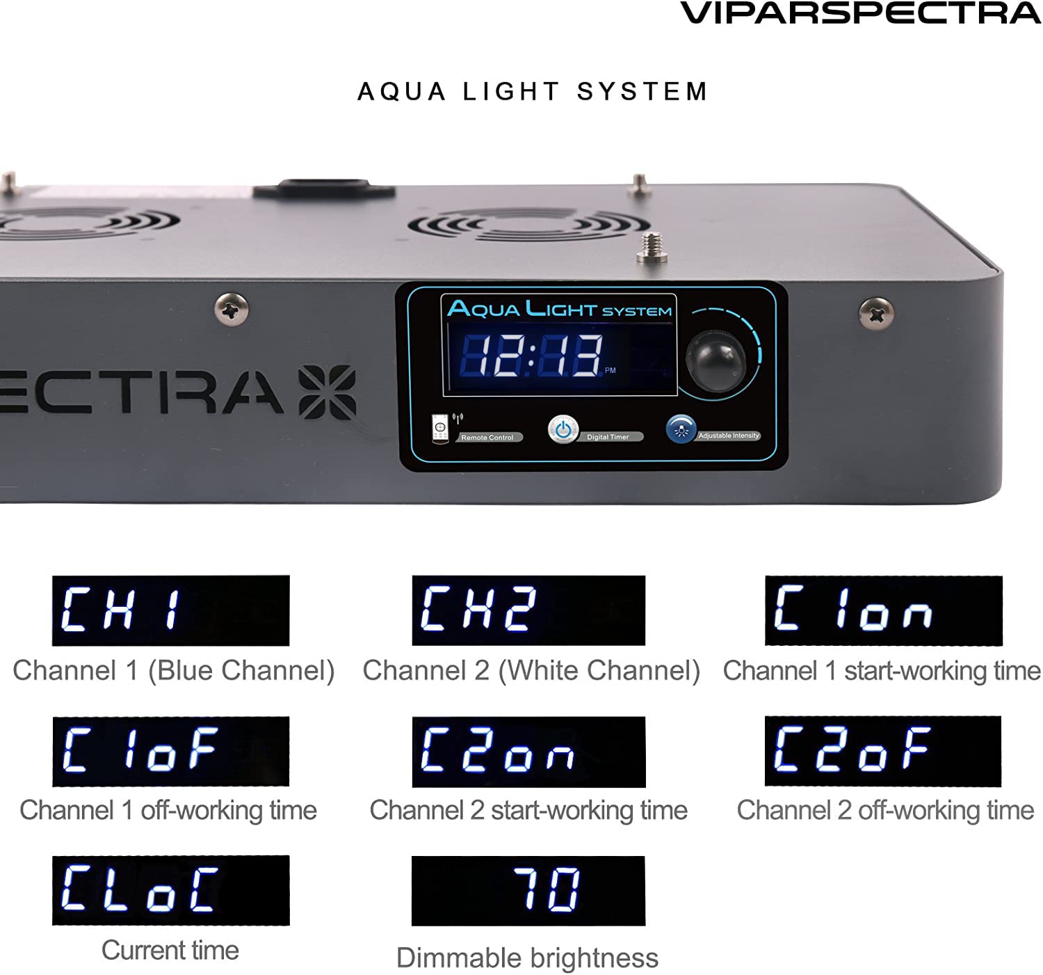 Foto 4 | Luz Led Para Acuarios Viparspectra Con Temporizador, 165 W, 165 W - Venta Internacional.