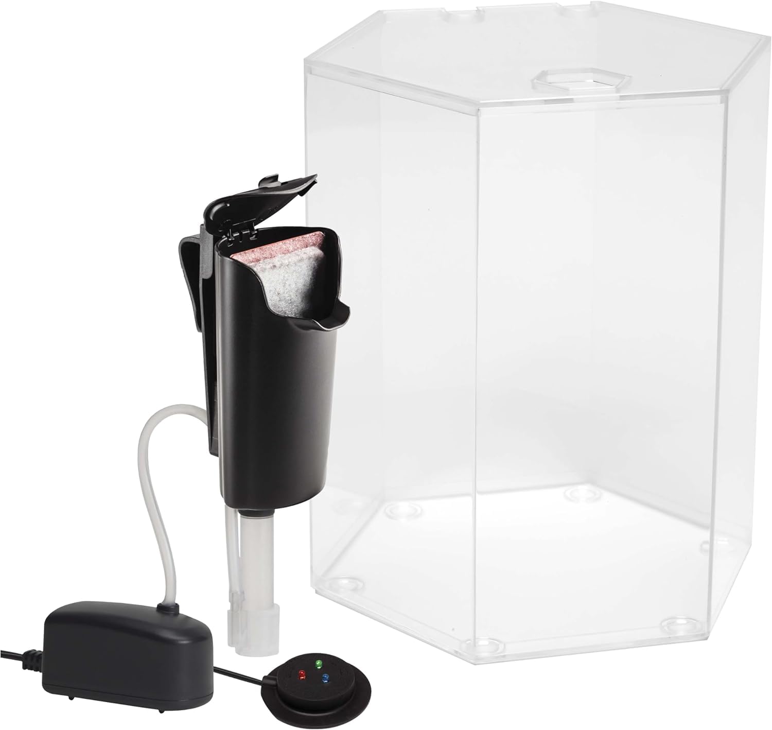 Foto 4 pulgar | Kit De Acuario Tetra Bubbling Led De 3,8 L En Forma De Hexágono Con Luz - Venta Internacional.