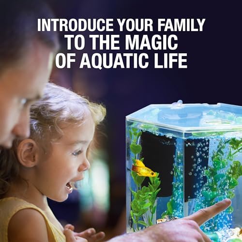 Foto 7 pulgar | Kit De Acuario Tetra Bubbling Led De 3,8 L En Forma De Hexágono Con Luz - Venta Internacional.