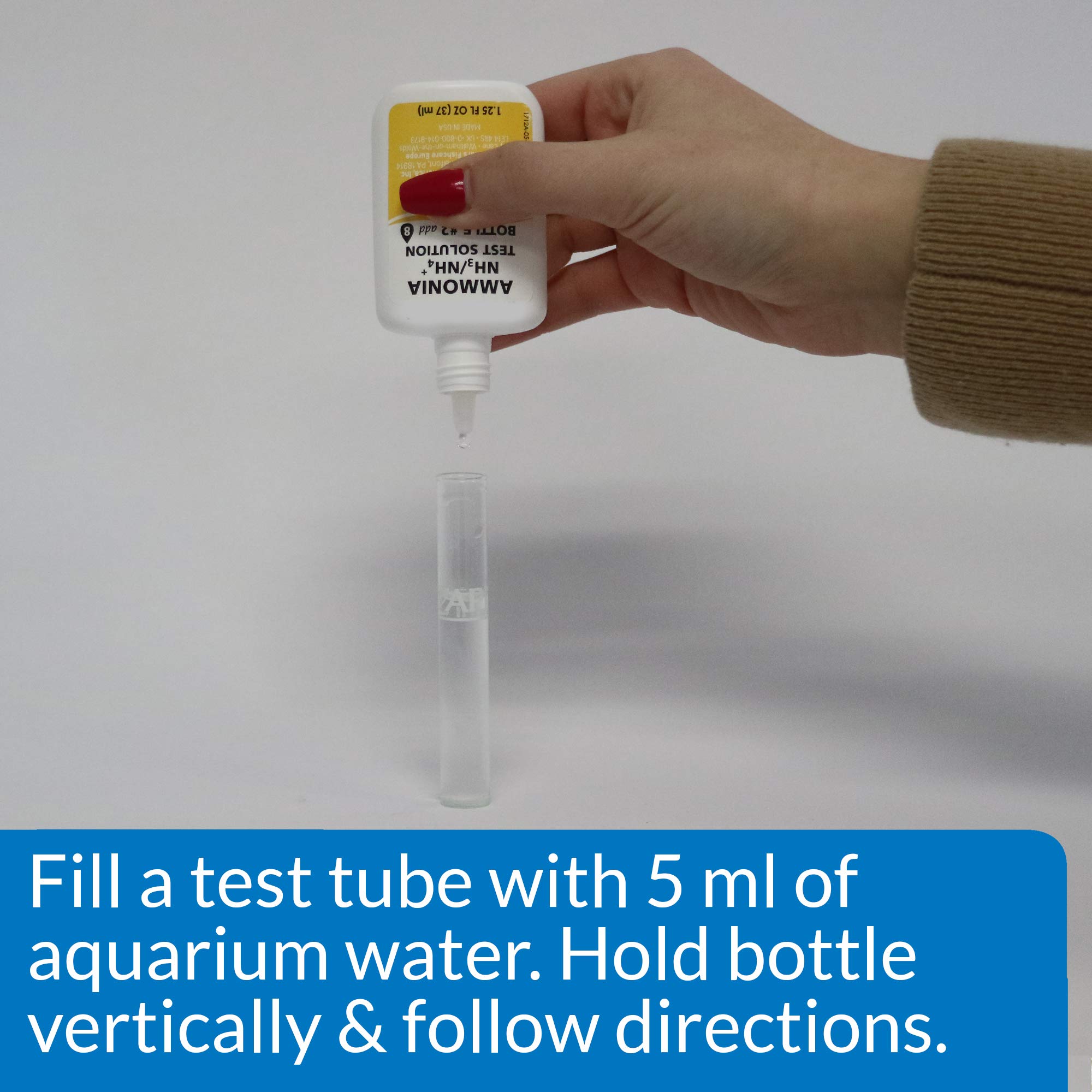 Foto 3 pulgar | Kit De Prueba De Agua Api Amoniaco 130 -test Para Agua Dulce/salada - Venta Internacional.