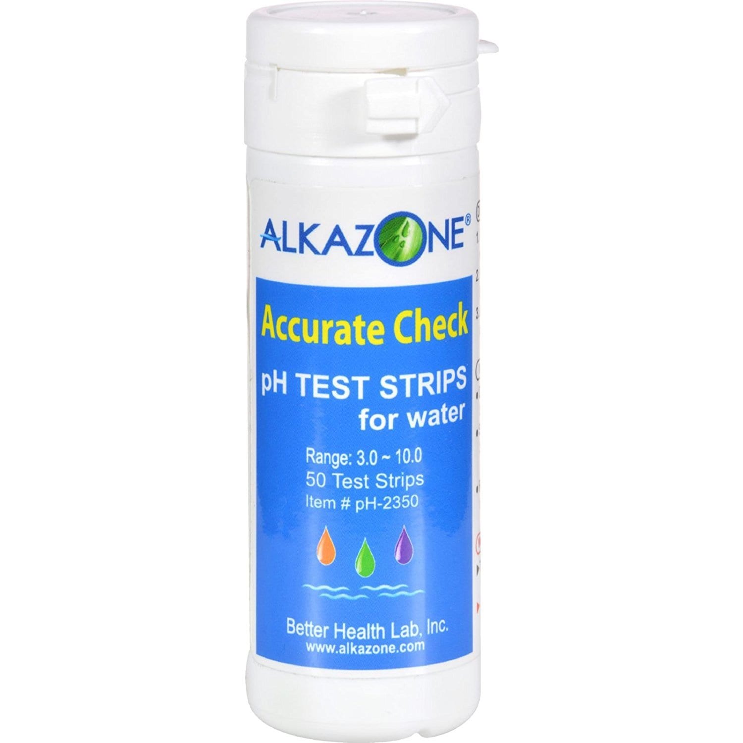 Tiras de Prueba de Ph Alkazone Accurate Check para Agua- Venta Internacional $615