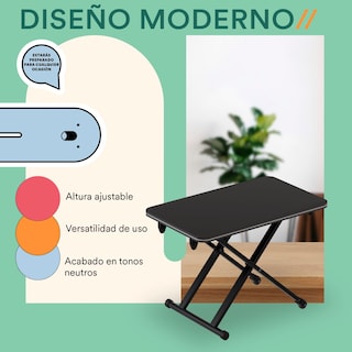 Foto 4 | Escritorio Elevable Mubson Negro para Laptop