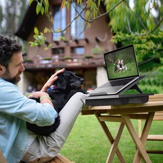 Foto 4 | Escritorio Portátil Huanuo Ajustable con 8 Ángulos y Cojines Dobles - Venta Internacional