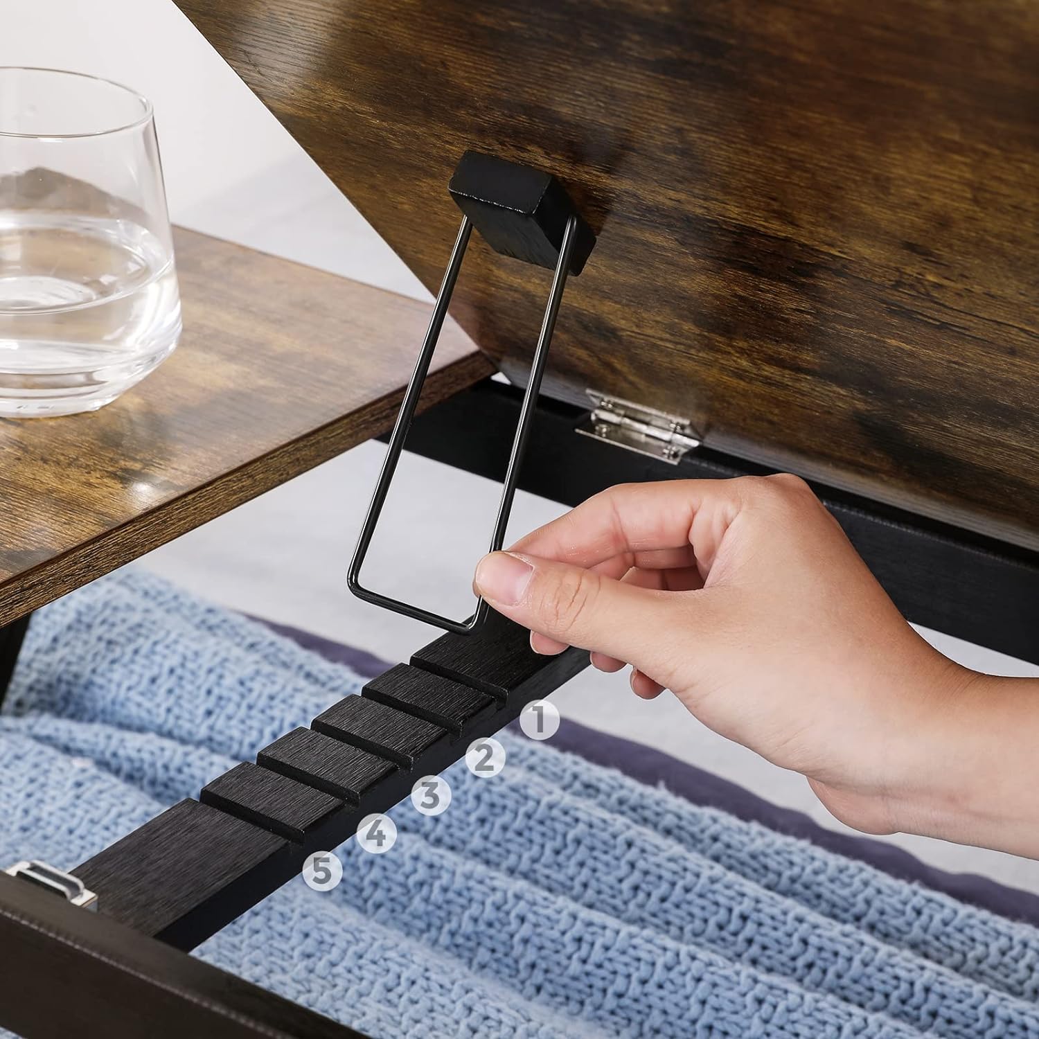 Foto 5 | Mesa de Cama Songmics para Laptop Ajustable