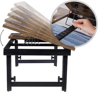 Foto 6 | Mesa de Cama Songmics para Laptop Ajustable