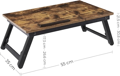 Foto 7 | Mesa de Cama Songmics para Laptop Ajustable