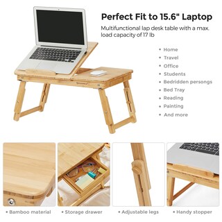 Foto 2 | Escritorio Songmics Plegable para Laptop