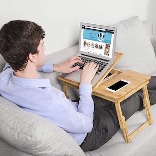 Foto 3 | Escritorio Songmics Plegable para Laptop