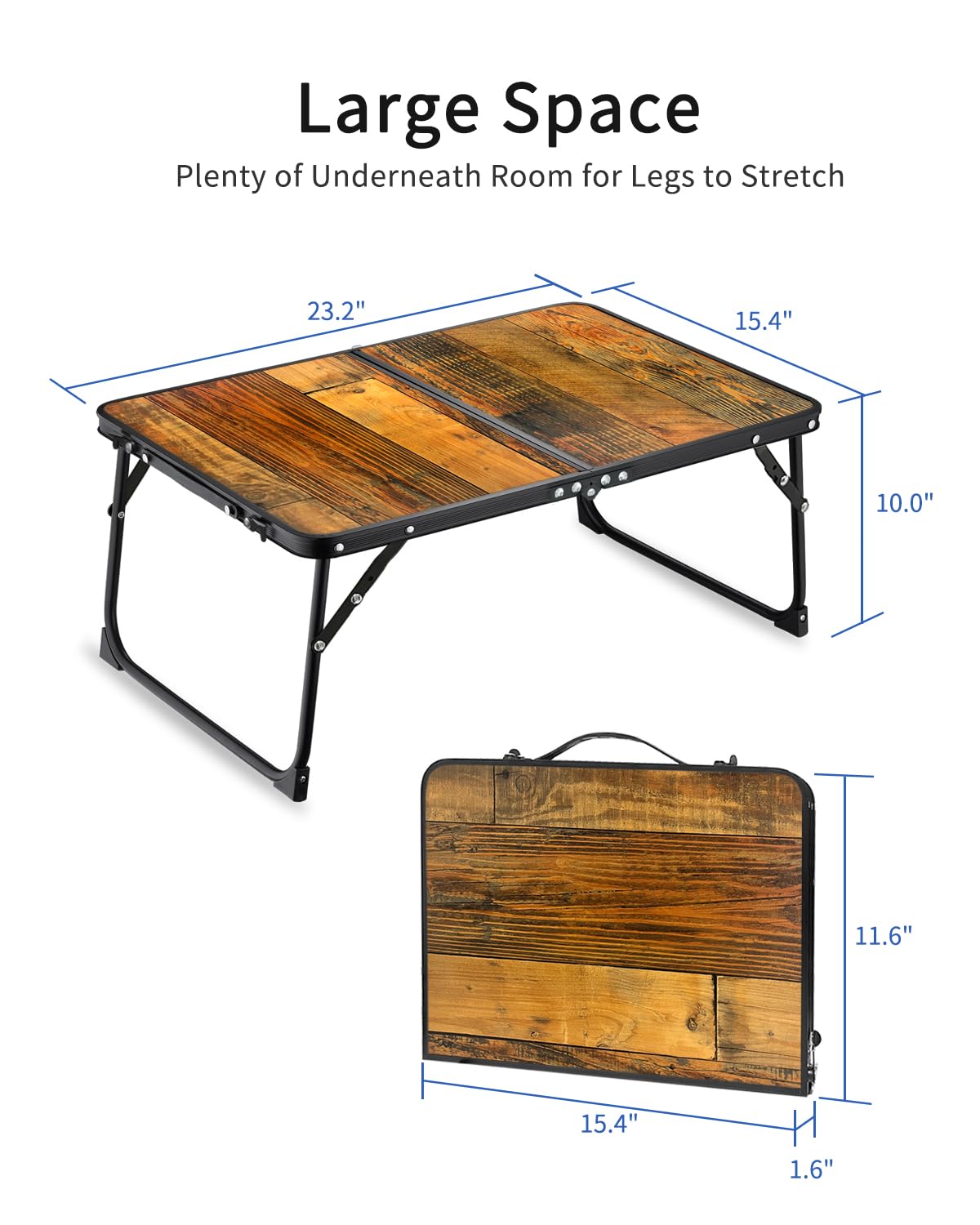 Foto 6 | Mesa Plegable para Portátil Suvane Lap Desk   Retro - Venta Internacional