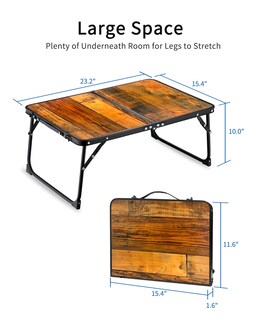 Foto 6 | Mesa Plegable para Portátil Suvane Lap Desk Retro - Venta Internacional