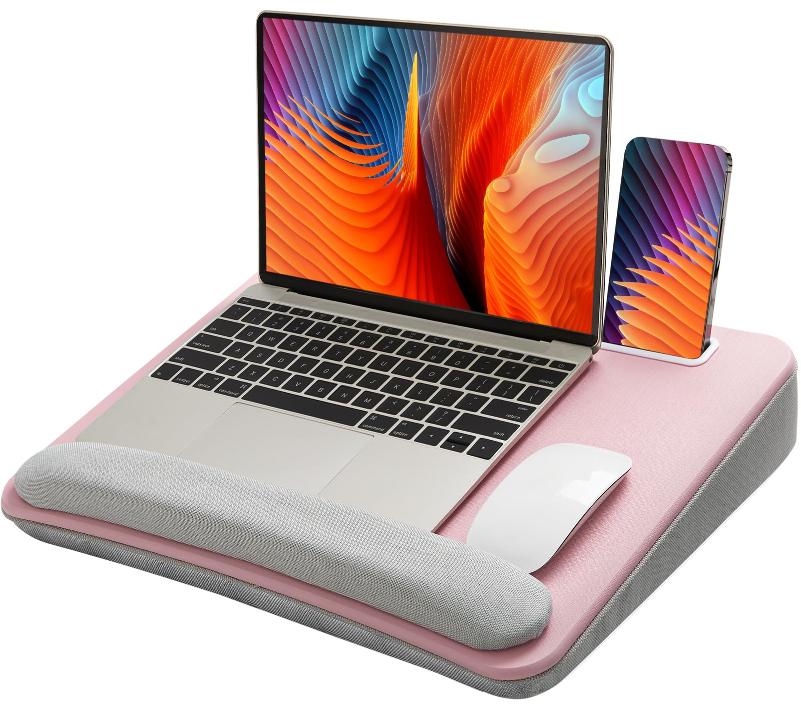 Foto 2 pulgar | Escritorio Portátil Huanuo Portátil Con Cojín Para 15.6 Pulgadas Rosa - Venta Internacional