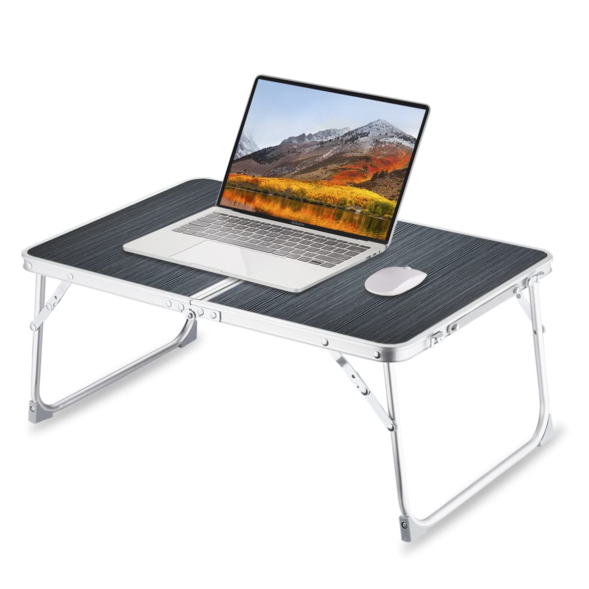 Mesa Plegable Para Portátil Suvane Lap Desk, Bandeja Gris Oscuro - Venta Internacional.